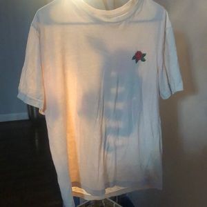 Graphic T-shirt w/snake print